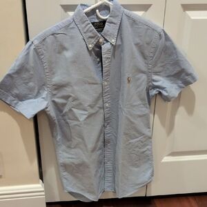 Ralph Lauren Men's Sky Blue Button Down Shirt size M